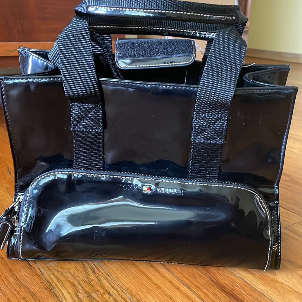 NWOT Tommy Hilfiger Patent Mini Tote